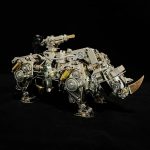 MetalDance (Metal Dance) Steampunk Rhino 3D Metal Model Kit (9)