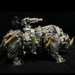 MetalDance (Metal Dance) Steampunk Rhino 3D Metal Model Kit (9)