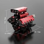 MetalDance (Metal Dance) Toyan FS-V800 V8 Engine Model Kit (3)