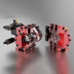 MetalDance (Metal Dance) Twin Rotor Methanol Engine Model (6)