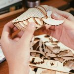 MetalDance (Metal Dance) Whale Music Box Puzzle Kit (2)